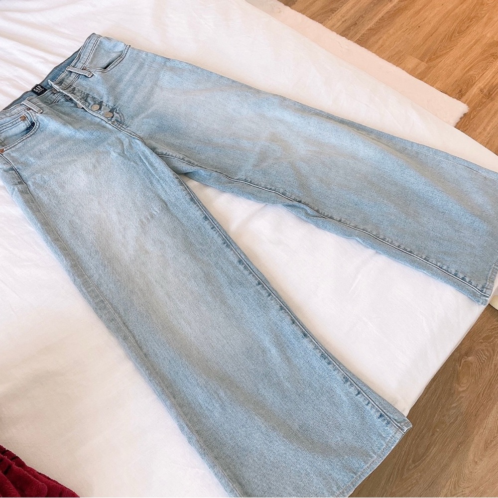 Gap Wide Leg High Waist Denim Jeans